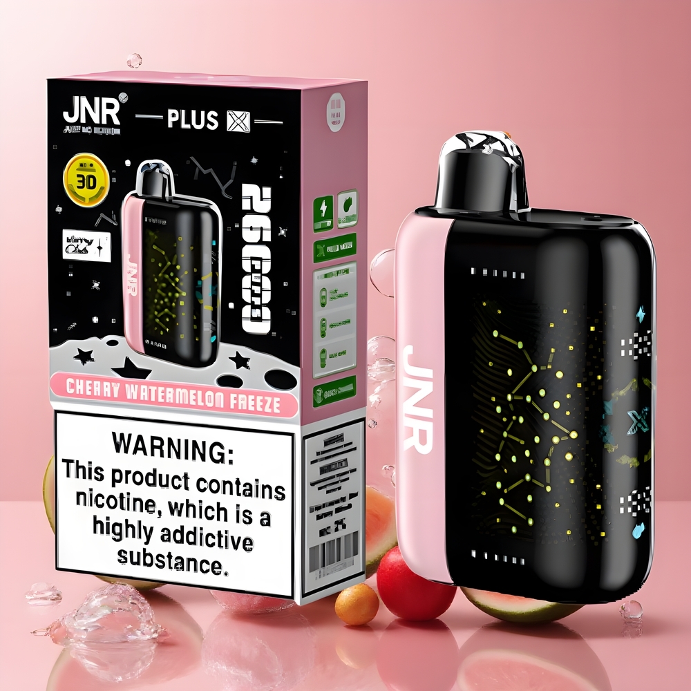 JNR Plus-X 26000 Puffs grossister Sverige med 28ml E-liquid 850 mAh  Type-C Quick Charge