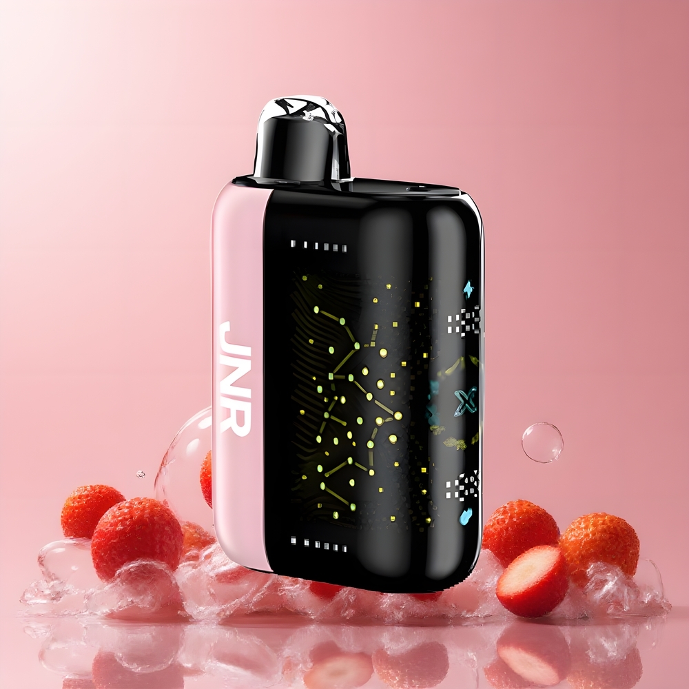 JNR Plus-X 26000 Puffs grossister Sverige – 850 mAh 28ml 2 Nikotin Dual Mesh Coil Type-C Laddning 3D Böjd Skärm