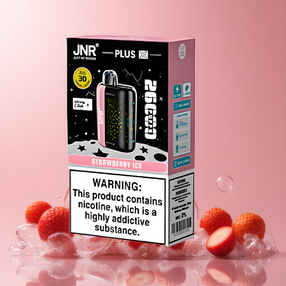 JNR Plus-X 26000 Puffs grossister Sverige – 850 mAh 28ml 2 Nikotin Dual Mesh Coil Type-C Laddning 3D Böjd Skärm