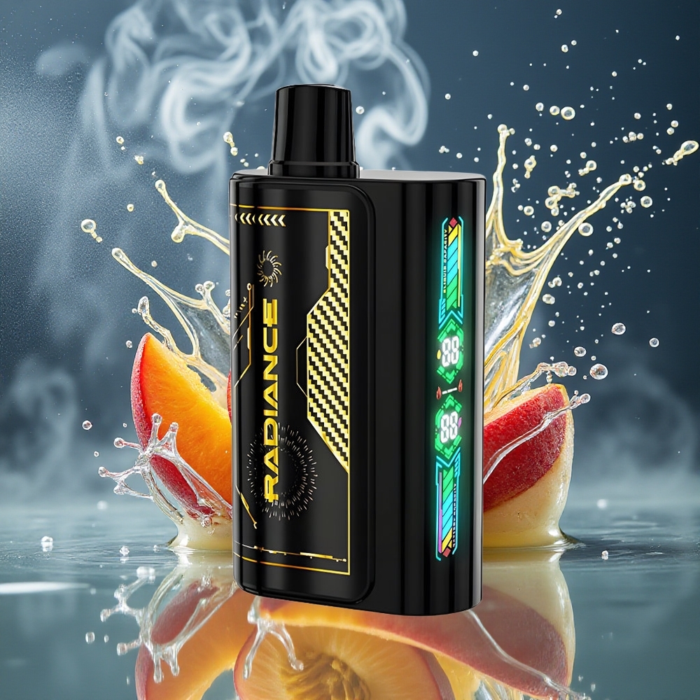 JNR Radiance 31000 Puffs Disposable Vape Grossister Sverige – 28ml E-liquid 950 mAh Batteri Typ-C Laddning