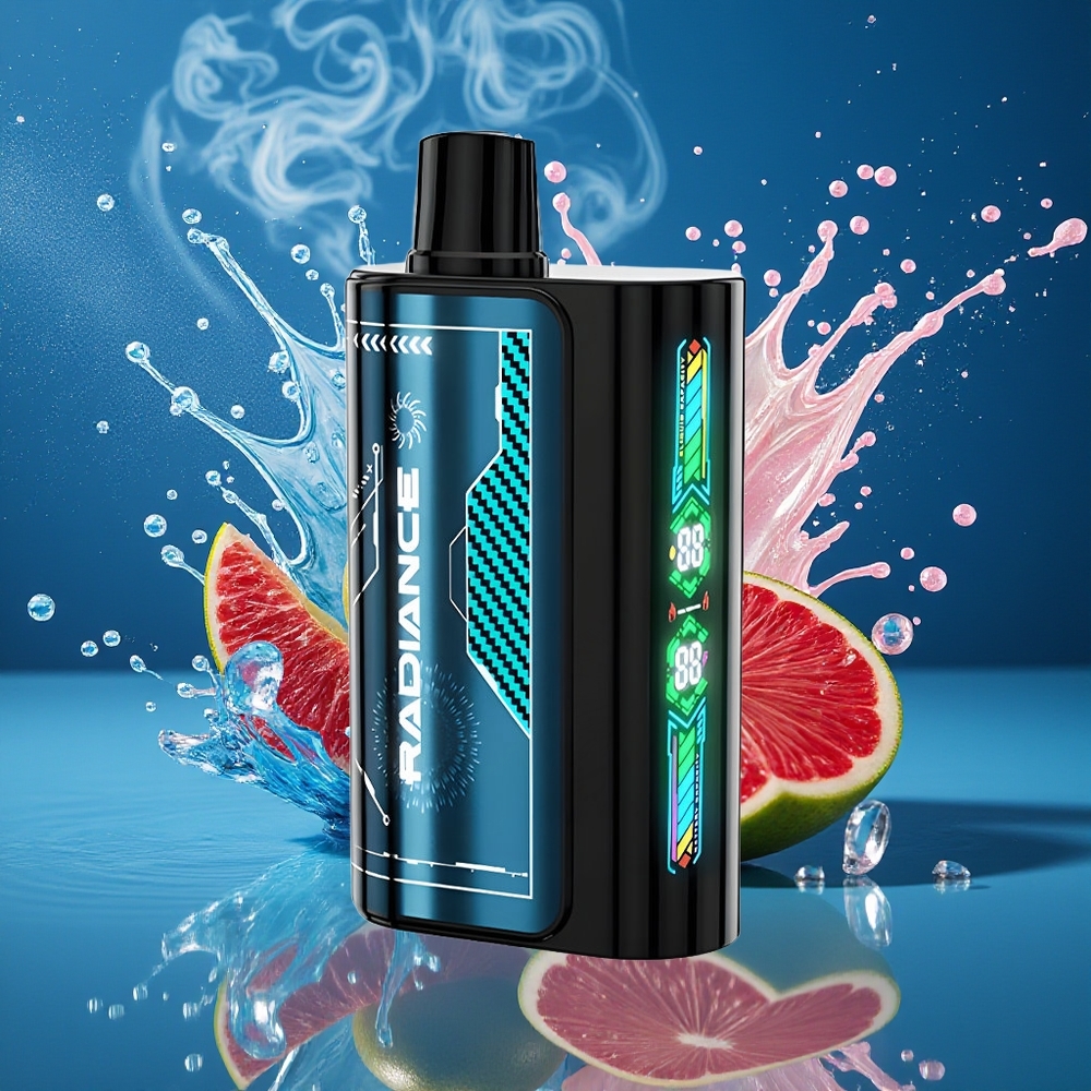 JNR Radiance 31000 Puffs Disposable Vape Grossister Sverige – 28ml E-liquid Smart Animation Screen 950 mAh Batteri