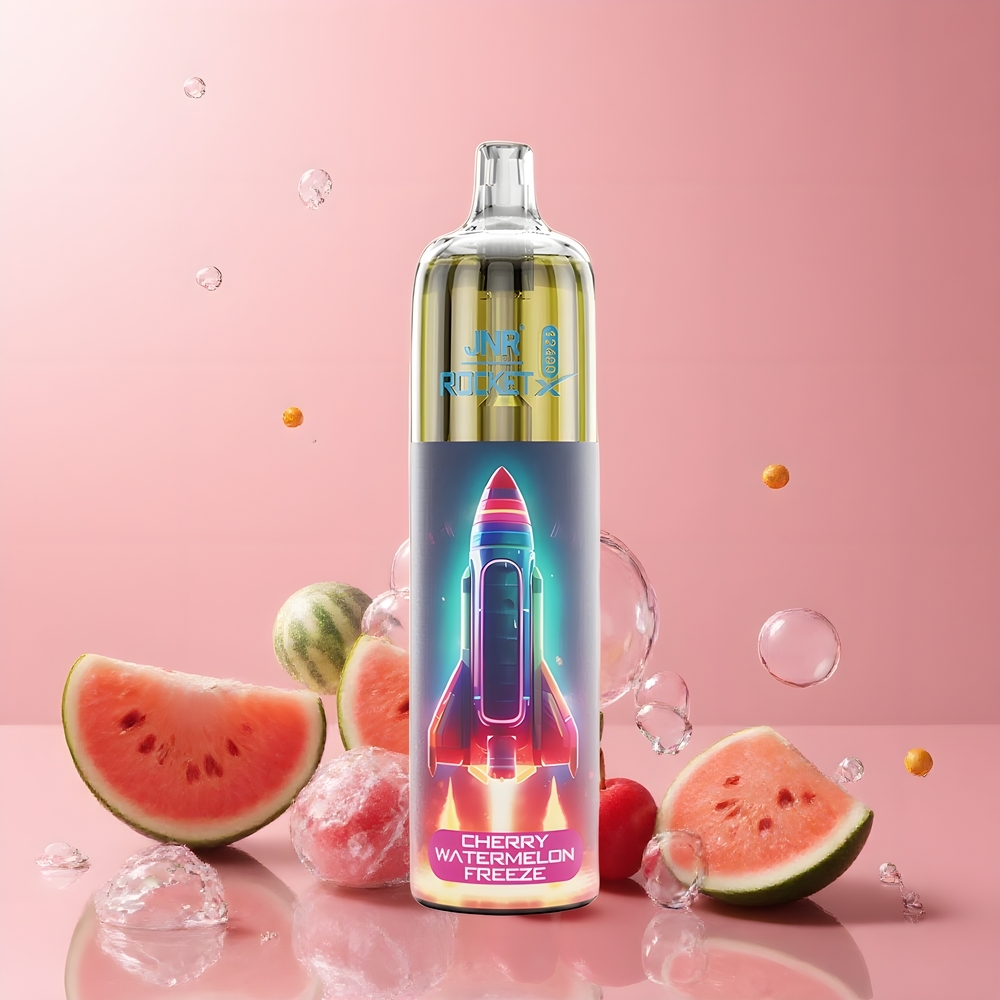 JNR Rocket-X 12400 Puffs Disposable Vape med Justerbar Luftflöde RGB-belysning  850mAh Battery Capacity för Grossister Sverige