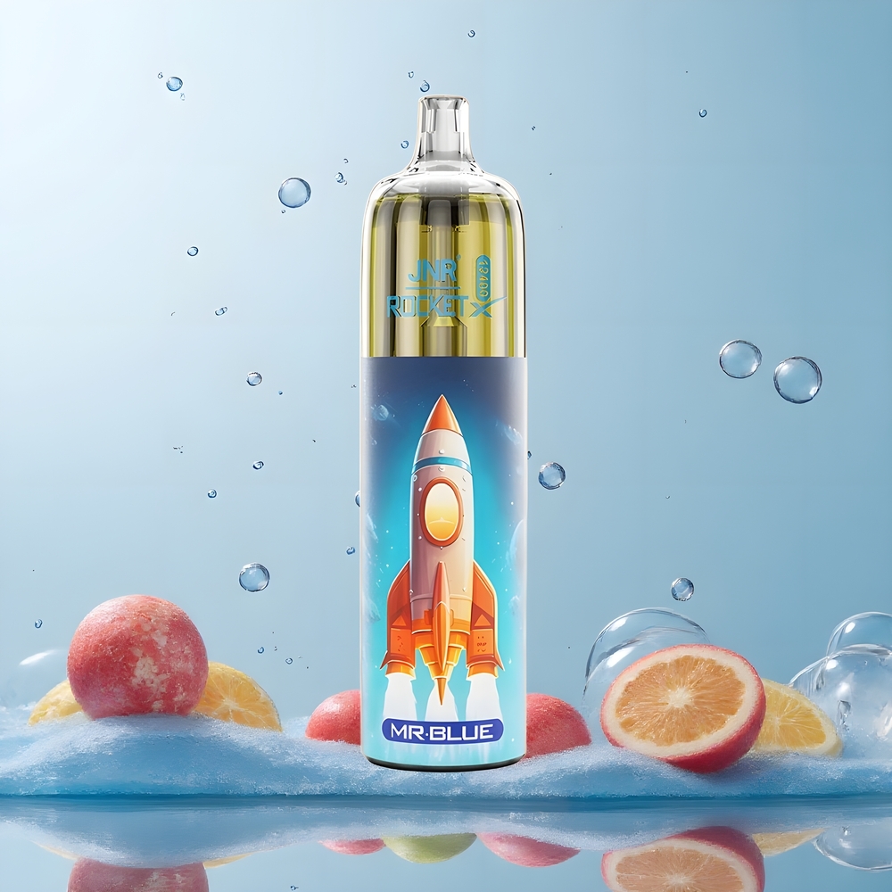 JNR Rocket-X 12400 Puffs Disposable Vape med Justerbar Luftflöde RGB-belysning  Typ-C Snabbladdning grossister Sverige