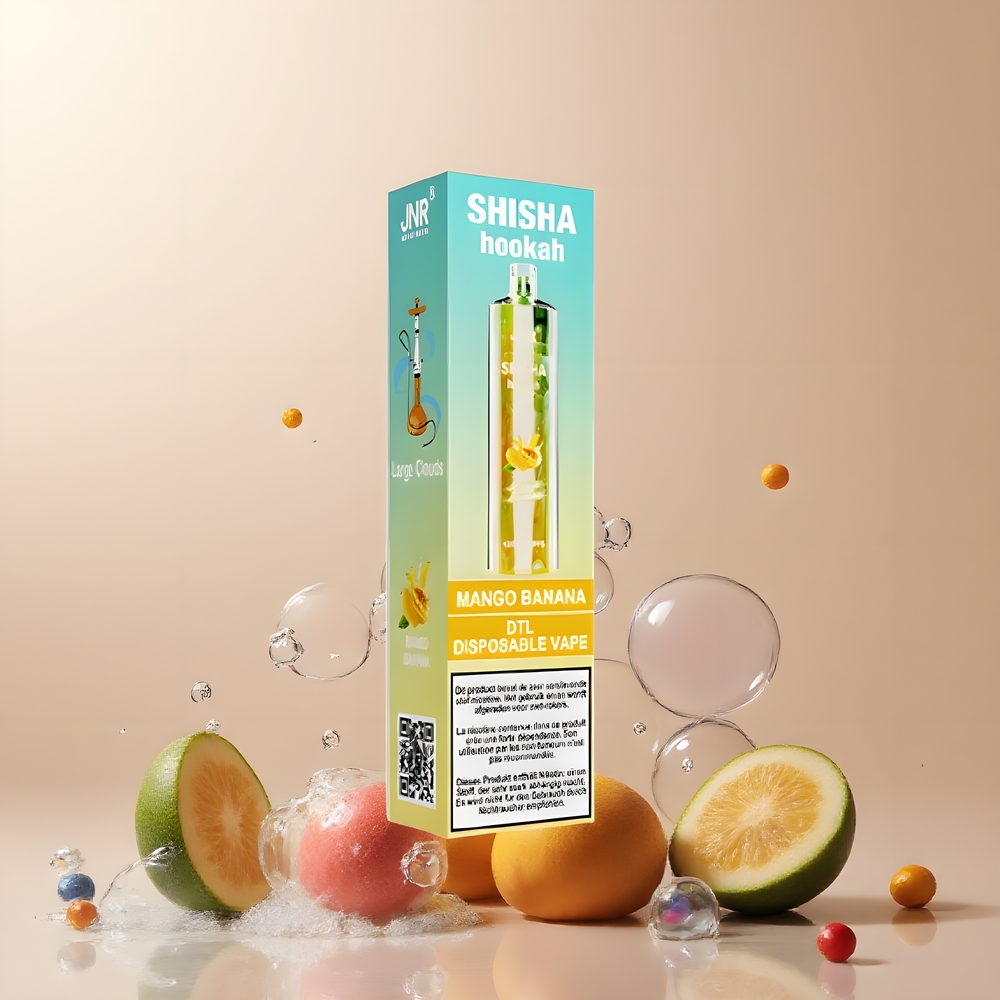 JNR Shisha Hookah 12000 Puffs Grossister Sverige – 750mAh Batteri 24ml E-vätska 06 Ohm Mesh Coil Type-C Laddning 10st/Förpackning