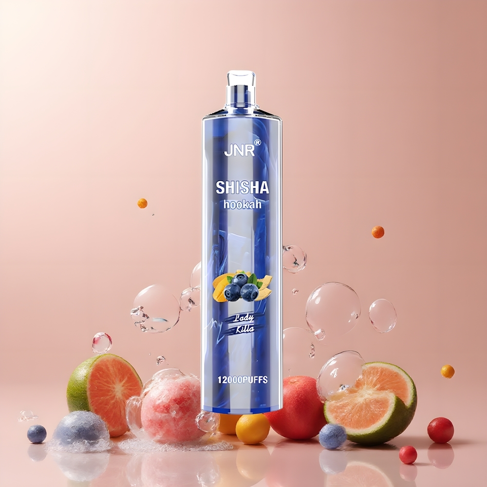 JNR Shisha Hookah 12000 Puffs Grossister Sverige – 750mAh Battery 24ml E-liquid 06 Ohm Mesh Coil Type-C Laddning