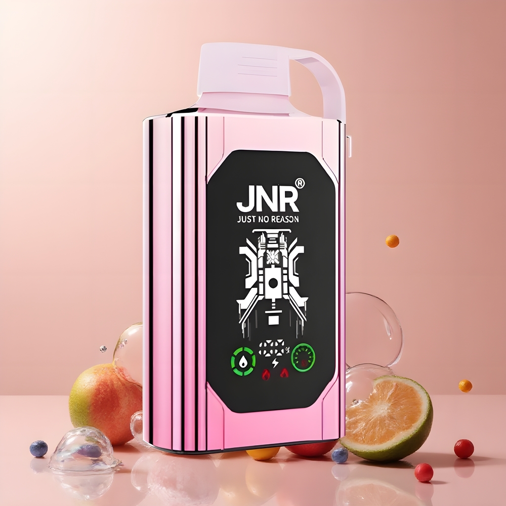 JNR Shisha Hookah Box 20500 Puffs grossister Sverige med HD Display 1000mAh batteri 25ml e-vätska Dual Mesh Coil  Dual Core Type-C Snabbladdning