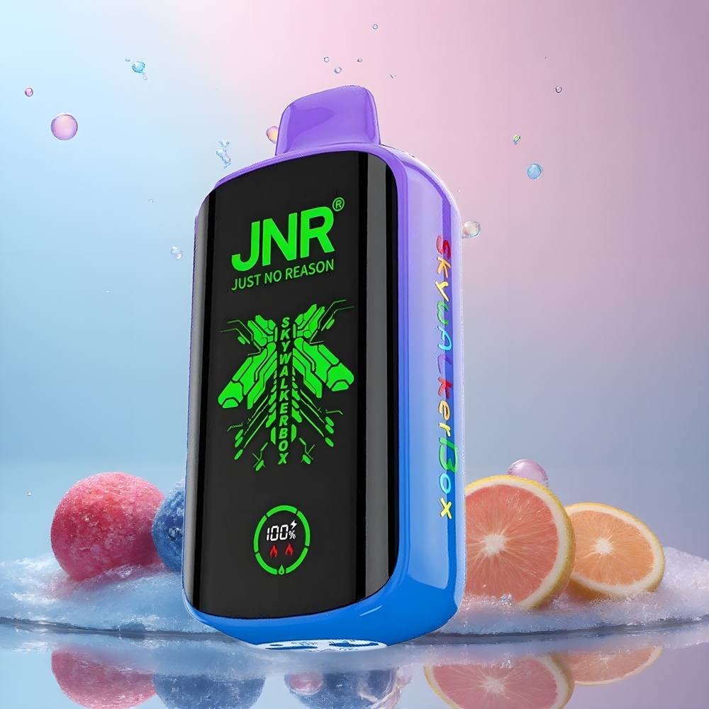 JNR Skywalker Box 21000 Puffs 25ml Dual Mesh Coil Type-C Quick Charge Full-Screen Display grossister Sverige