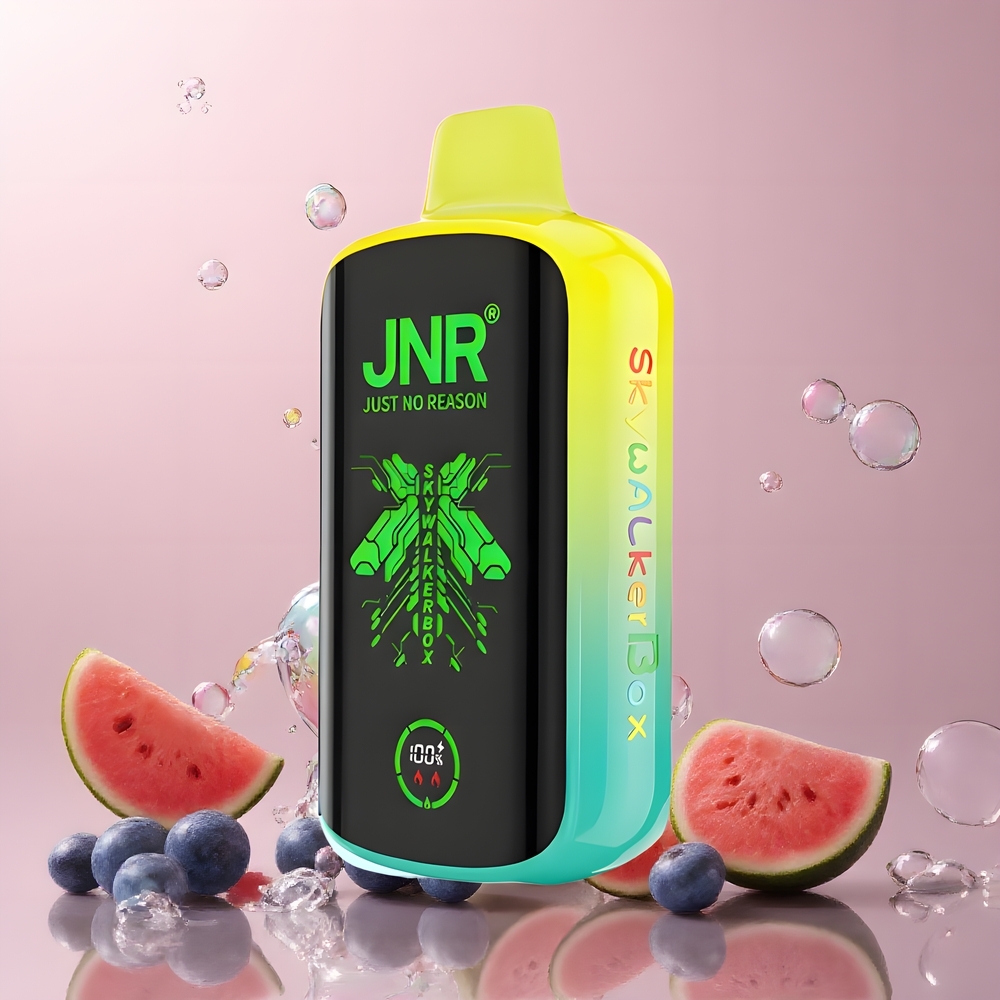 JNR Skywalker Box 21000 Puffs 850mAh 25ml Dual Mesh Coil Type-C Full-Screen Display grossister Sverige