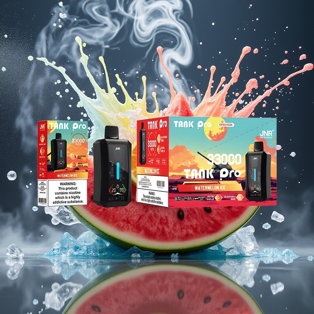 JNR Tank Pro 33000 Puffs 28ml Digital Display Disposable Vape grossister Sverige