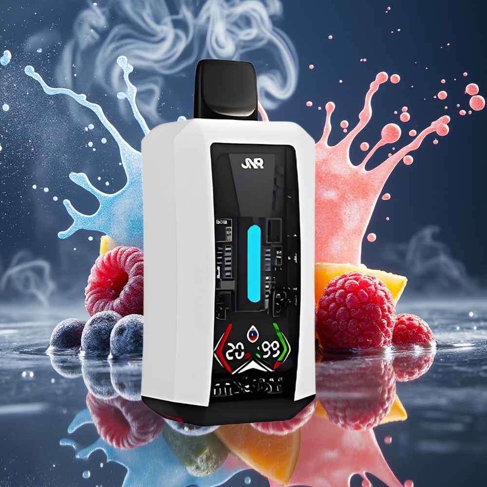 JNR Tank Pro 33000 Puffs 28ml Digital Display Dual Mesh Coil 850mAh Type-C grossister Sverige