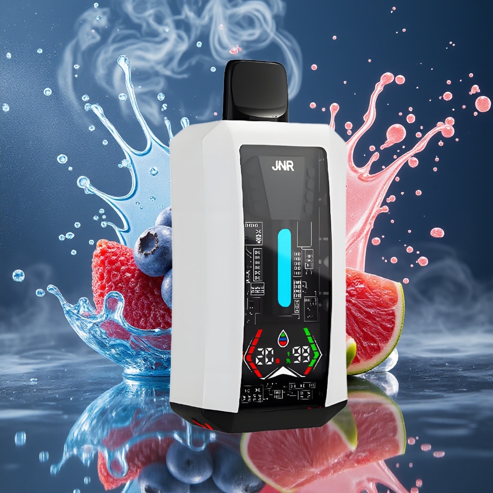 JNR Tank Pro 33000 Puffs 28ml Digital Display Dual Mesh Coil grossister Sverige Blåbär Is