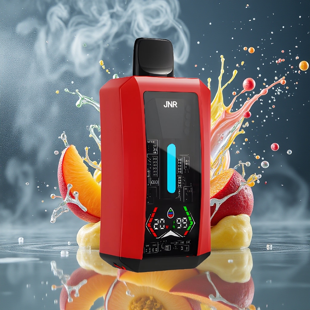 JNR Tank Pro 33000 Puffs Disposable Vape grossister Sverige med 28ml e-Liquid Digital Display  Type-C Laddning