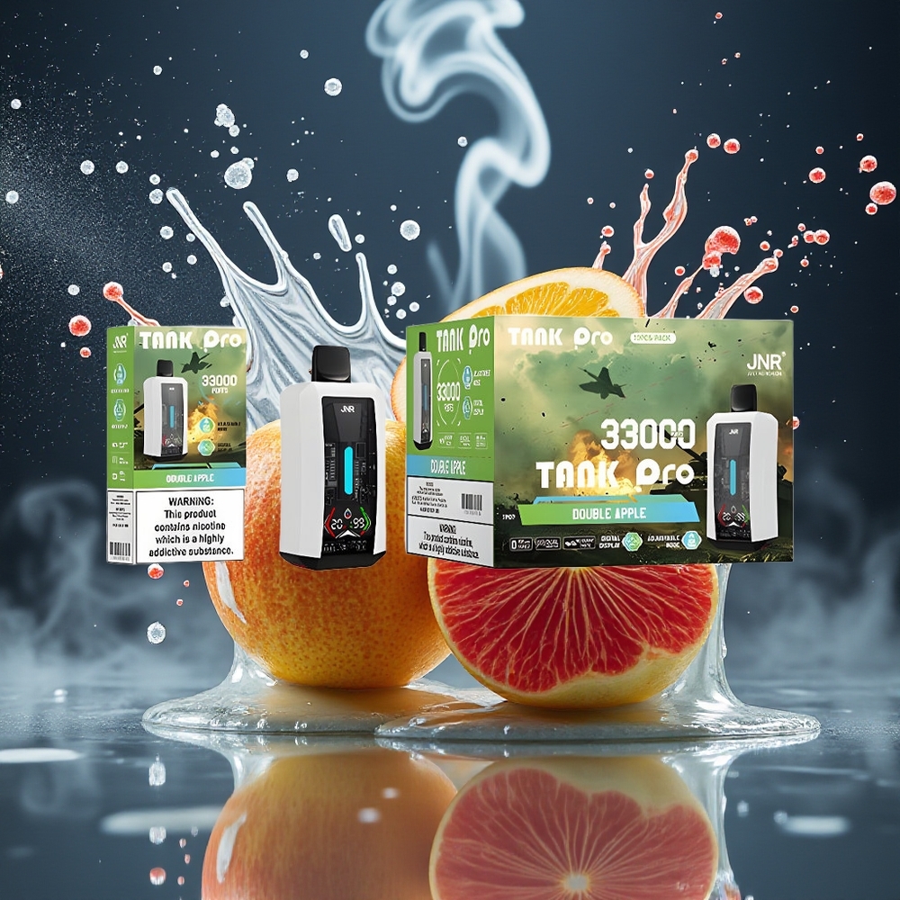 JNR Tank Pro 33000 Puffs Disposable Vape grossister Sverige – 28ml e-Liquid Dual Mesh Coil 850mAh Battery Type-C Laddning