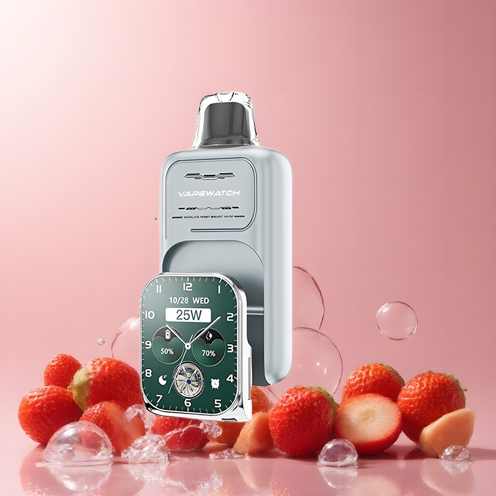 JNR VapeWatch 30000 Puffs Grossister Sverige – 30000 puff 19mL e-vätska 5 nikotin Dual Mesh Coil Type-C-laddning