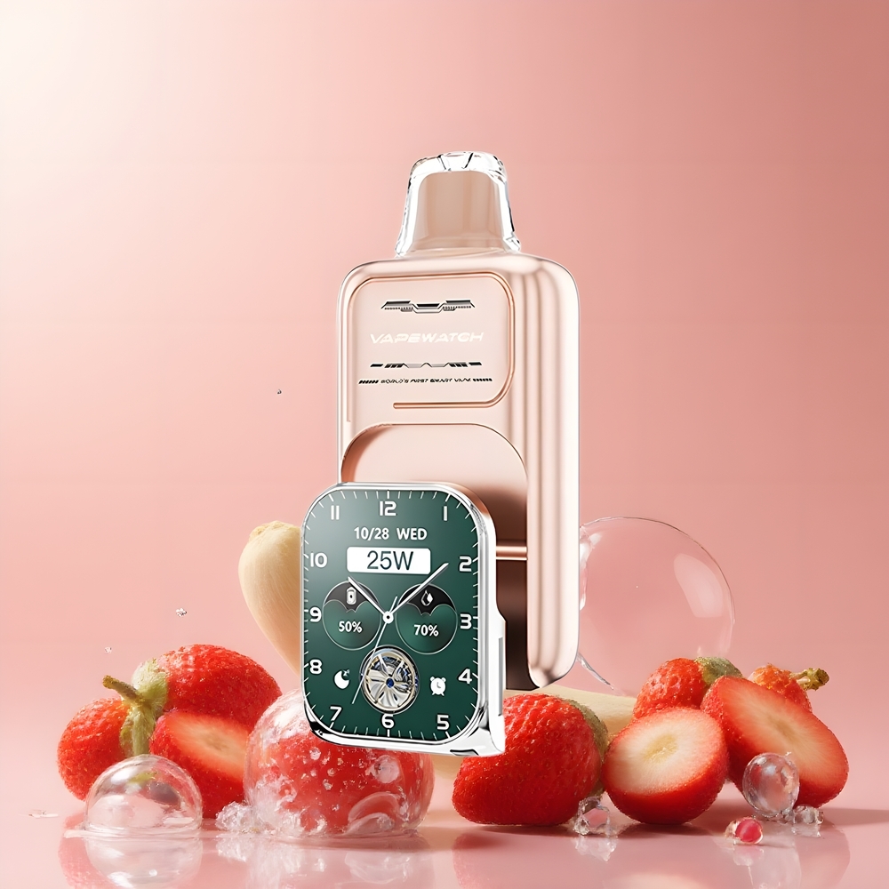 JNR VapeWatch 30000 Puffs Grossister Sverige – 30000 puffar 19mL e-vätska 5 nikotin Dual Mesh Coil Type-C Snabbladdning