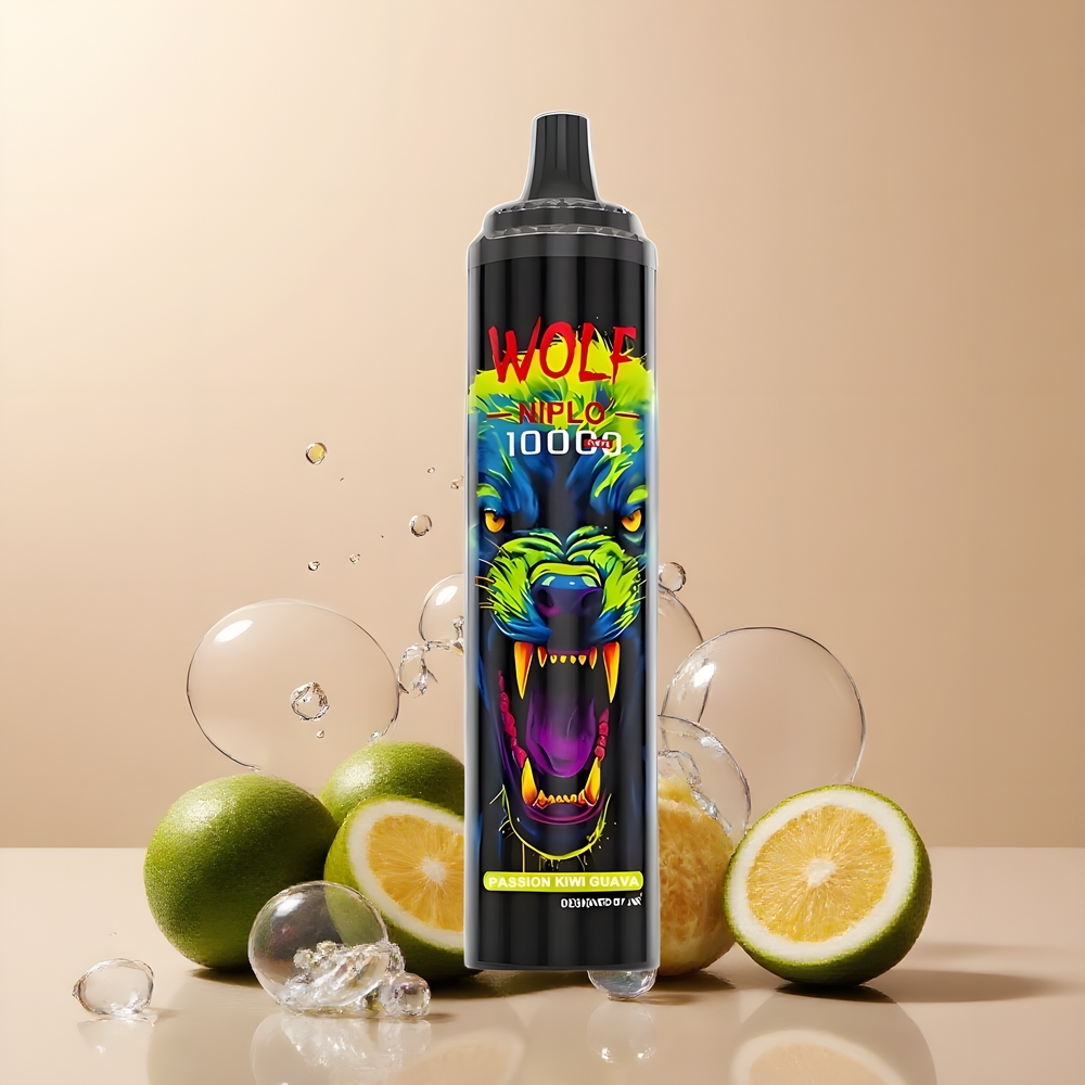 JNR Wolf 10000 Puffs - 20ml E-liquid 650mAh Battery Type-C Laddning - grossister Sverige