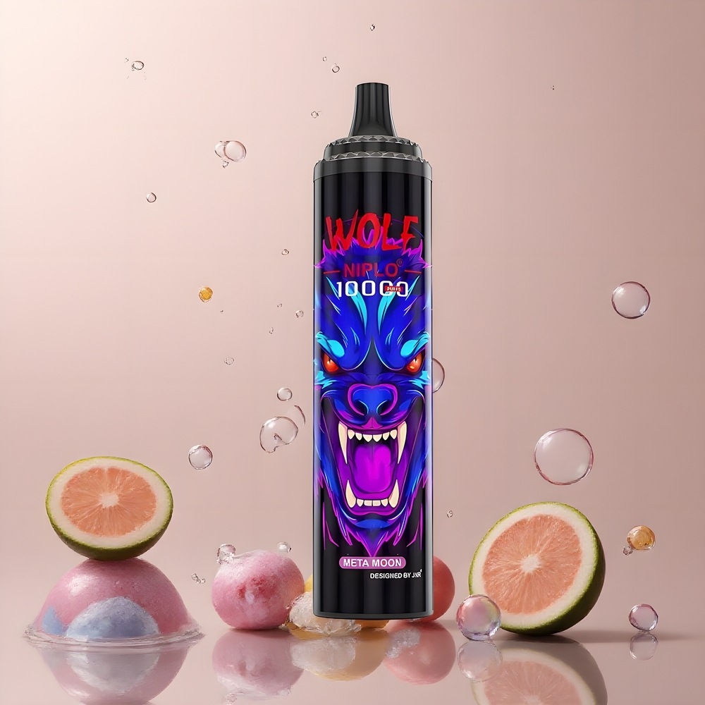 JNR Wolf 10000 Puffs grossister Sverige – 20ml E-liquid 650mAh Type-C laddning 10 Ohm Mesh Coil