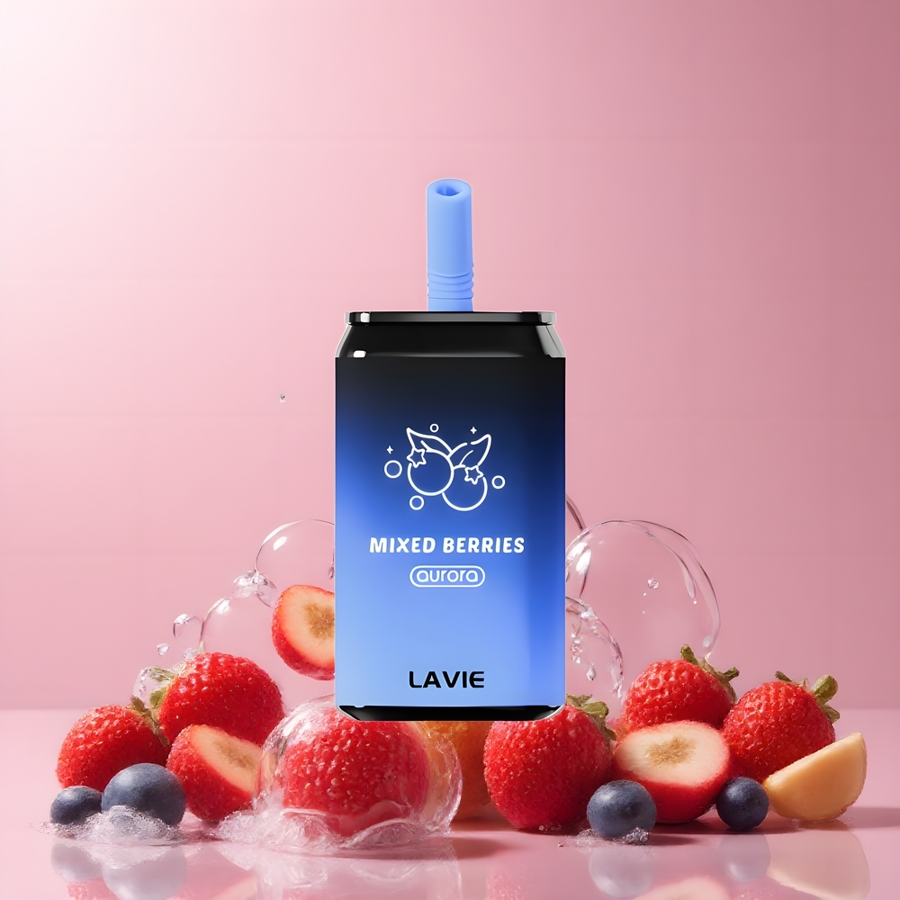 LAVIE Aurora 11000 Puffs Grossister Sverige – 22ML E-Vätska 650mAh Batteri USB-C