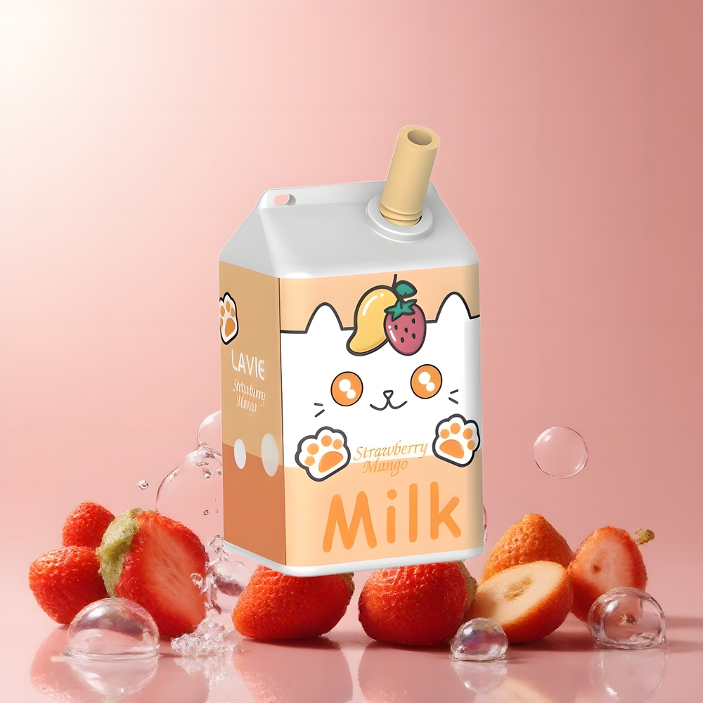 LAVIE Milk 7000 Puffs - 16ML E-liquid 600mAh Type C - Grossister Sverige