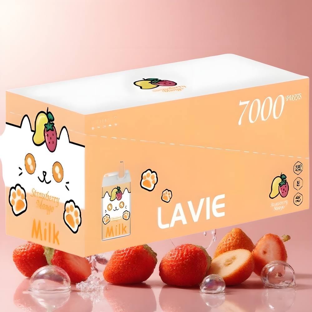 LAVIE Milk 7000 Puffs - 16ML E-liquid 600mAh Type C - Grossister Sverige