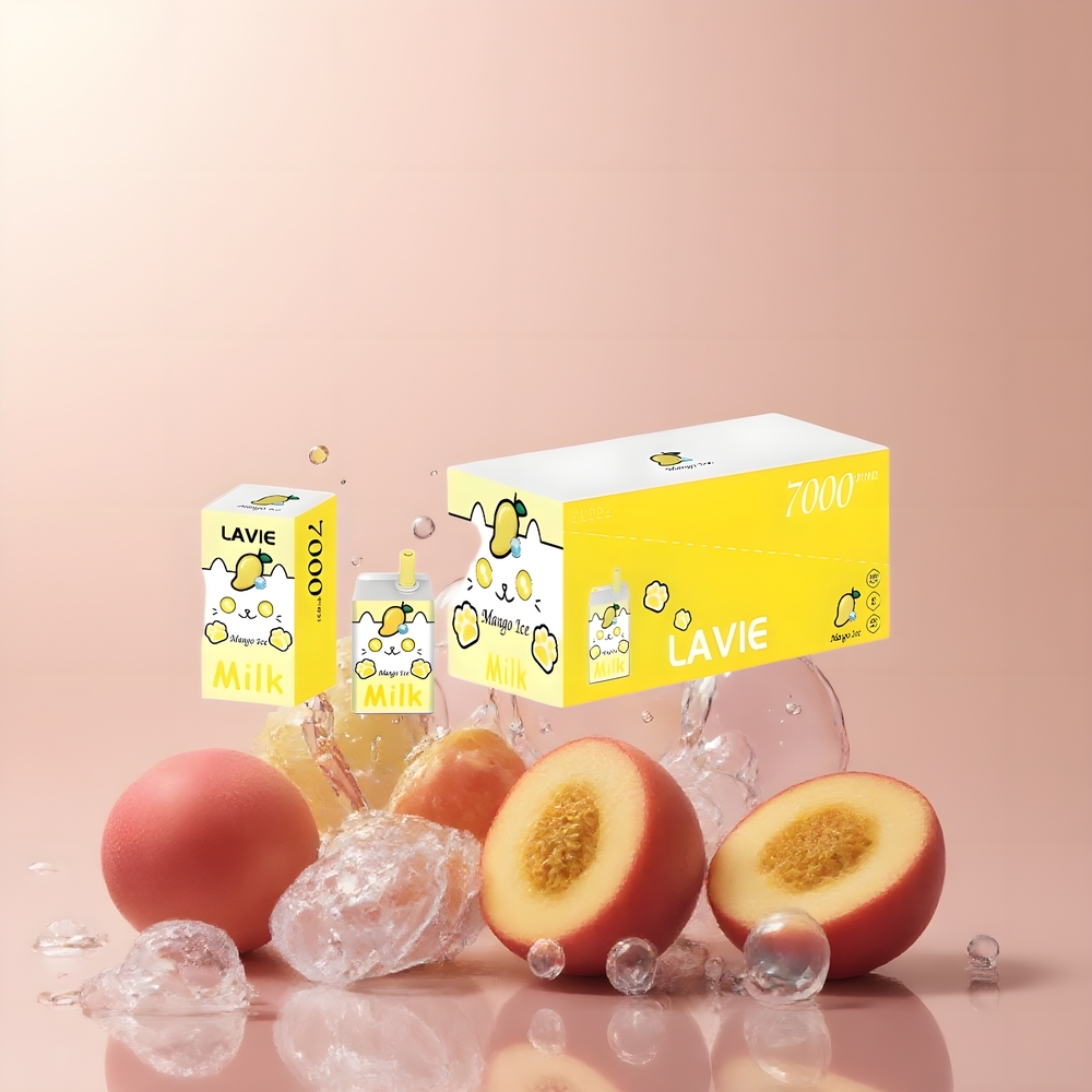 LAVIE Milk 7000 Puffs Grossister Sverige – 16ML E-liquid 600mAh Type C-laddning Nikotinhalt 0 2 5