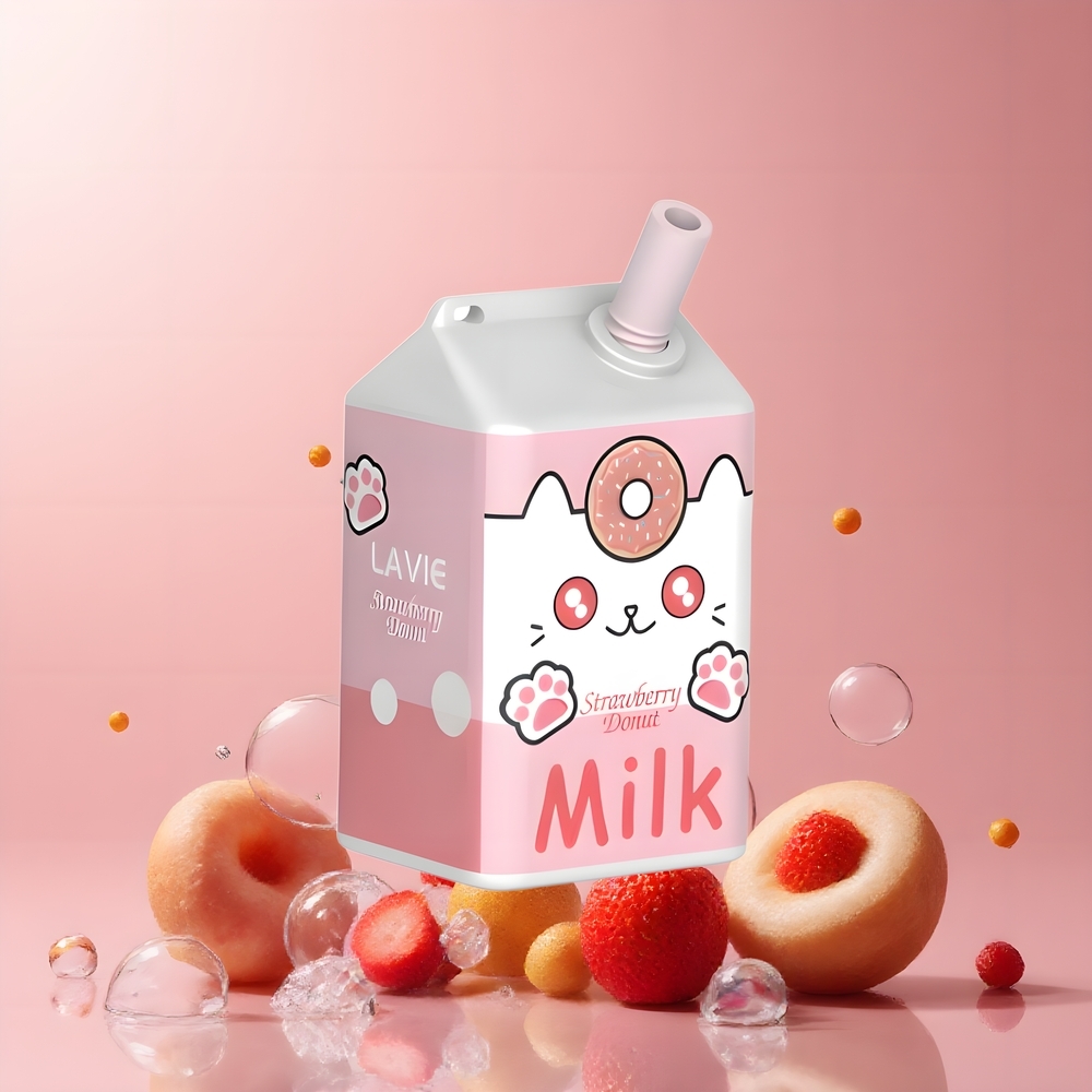 LAVIE Milk 7000 Puffs Grossister Sverige – 16ML E-liquid 600mAh Type C – 0 2 5 Nikotin