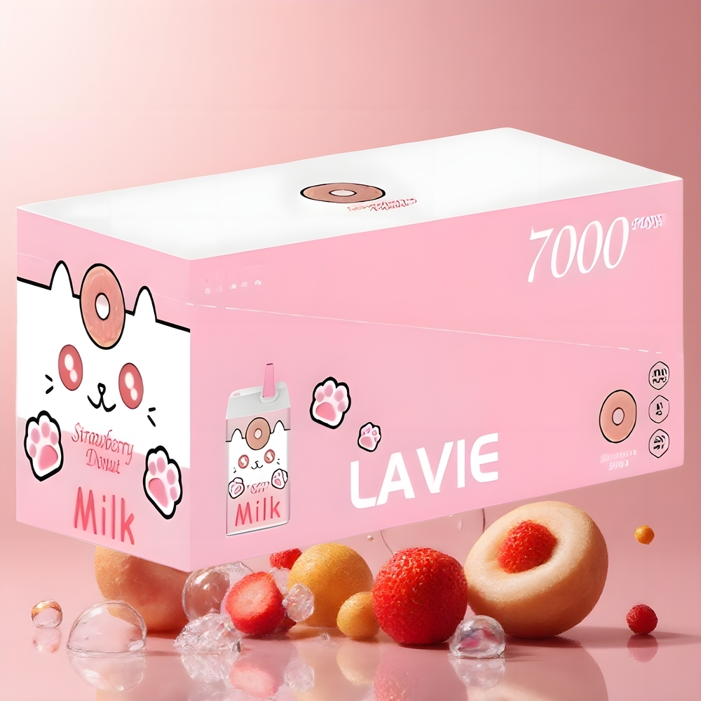 LAVIE Milk 7000 Puffs Grossister Sverige – 16ML E-liquid 600mAh Type C – 0 2 5 Nikotin