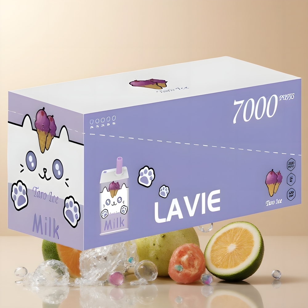 LAVIE Milk 7000 Puffs – 16ML E-liquid 600mAh Type C – Mjölk – grossister Sverige