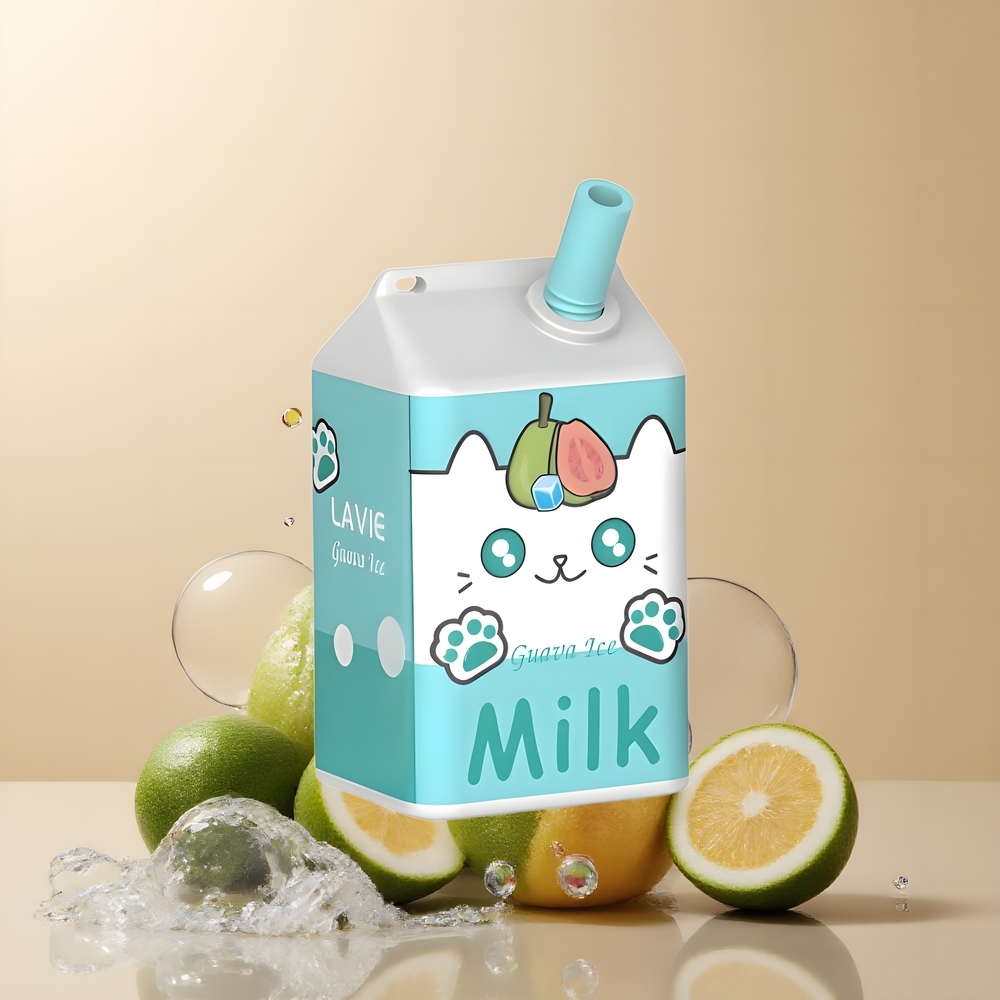 LAVIE Milk 7000 Puffs – 16ML E-vätska 600mAh Batteri Type C-laddning – Grossister Sverige