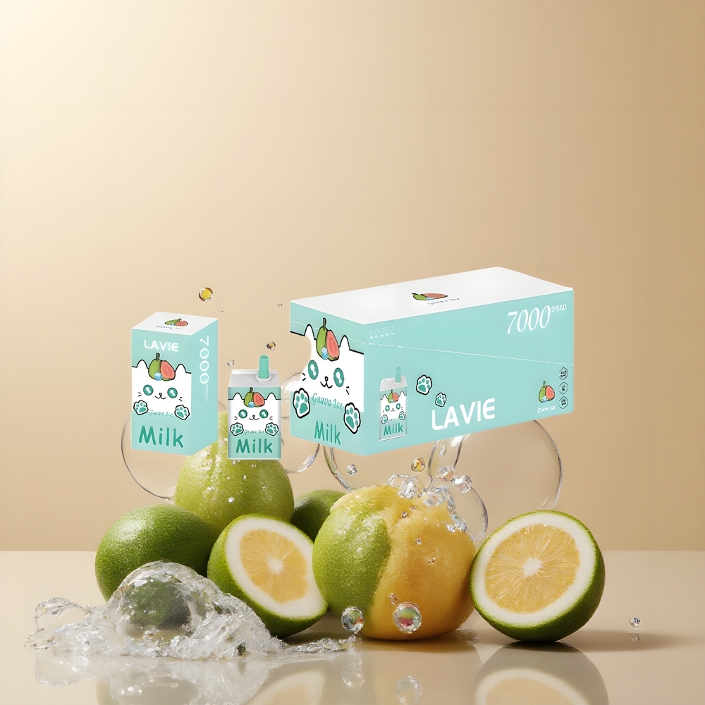 LAVIE Milk 7000 Puffs – 16ML E-vätska 600mAh Batteri Type C-laddning – Grossister Sverige