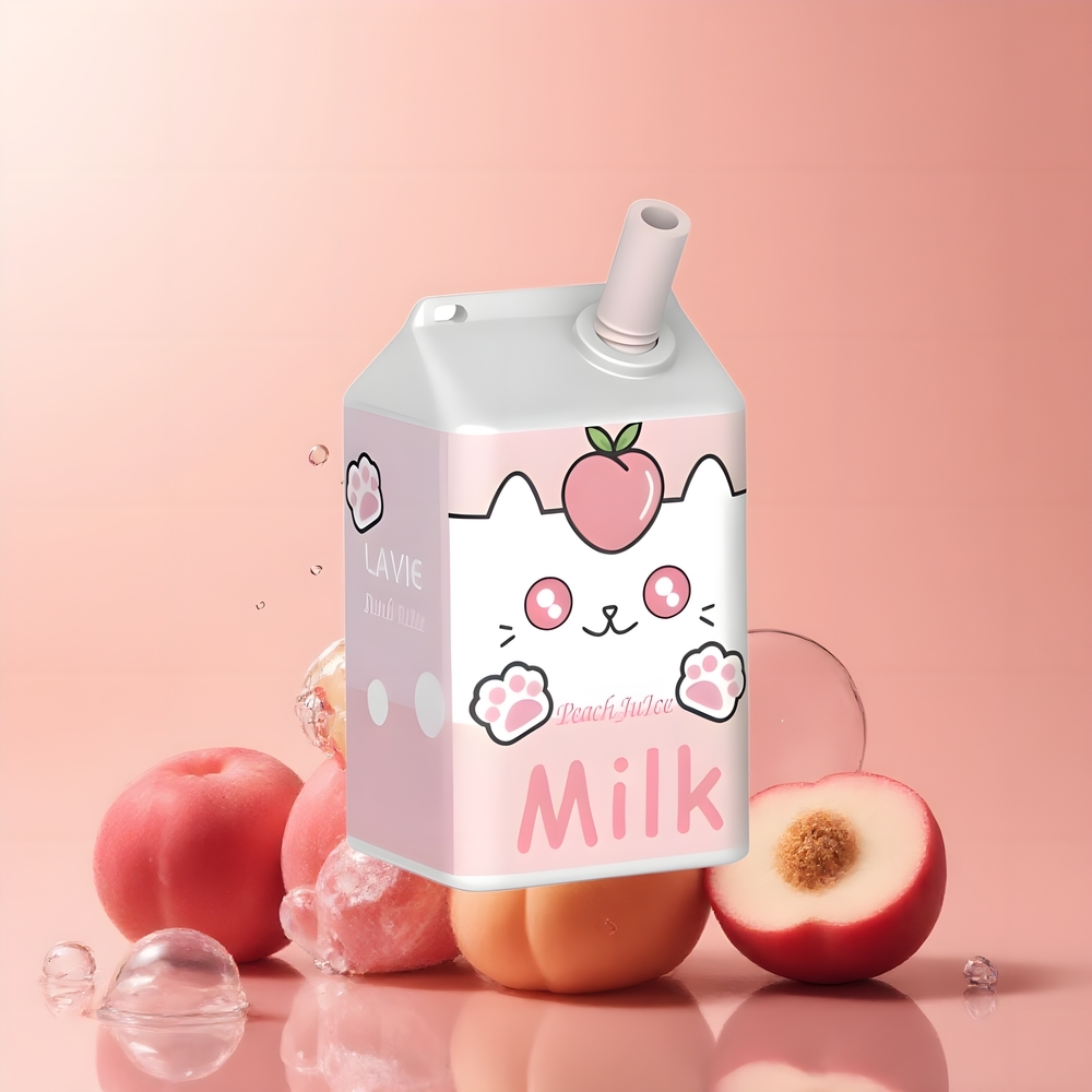 LAVIE Milk 7000 Puffs – 16ML E-vätska 600mAh Batteri Type C-laddning – Grossister Sverige