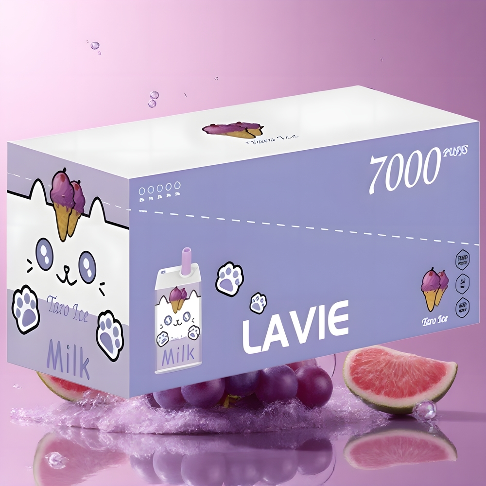 LAVIE Milk 7000 Puffs – Grossister Sverige – 16ML E-liquid 600mAh Type C-laddning