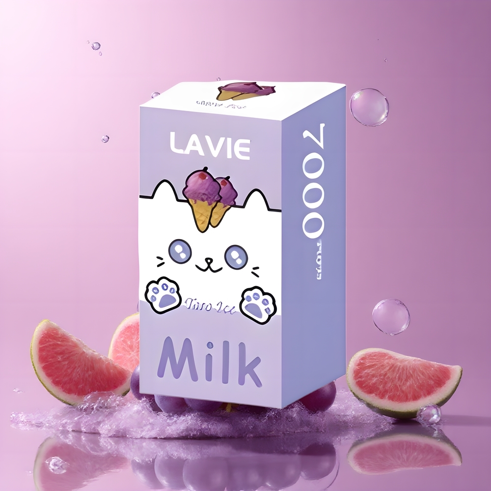 LAVIE Milk 7000 Puffs – Grossister Sverige – 16ML E-liquid 600mAh Type C-laddning