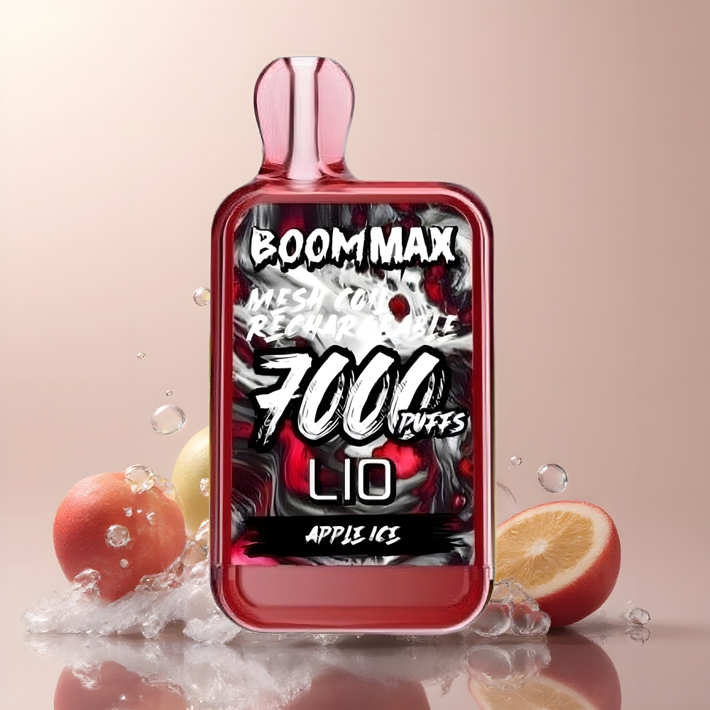LIO BOOM MAX 7000 Puffs 15ml 50mg Disposable Vape med Type-C laddning grossister Sverige