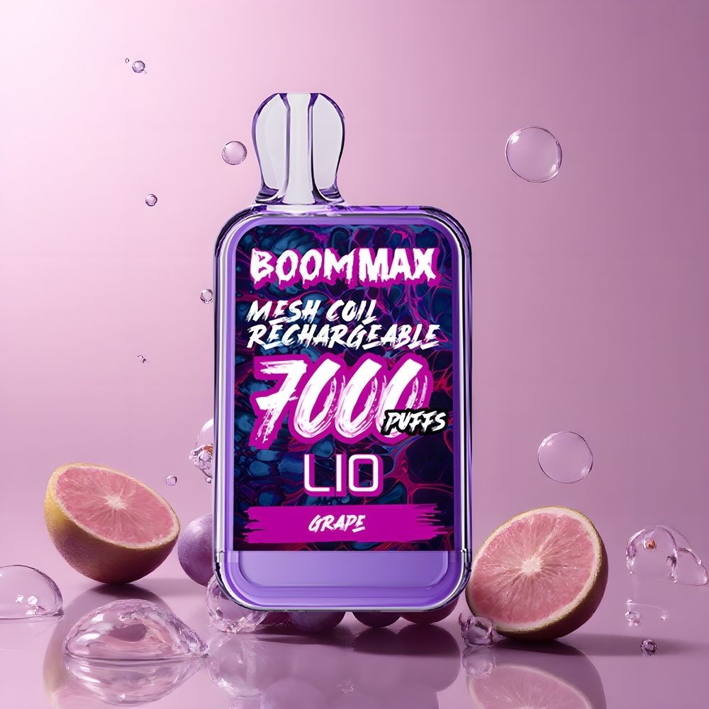 LIO BOOM MAX 7000 Puffs 15ml 650mAh Type-C Disposable Vape grossister Sverige