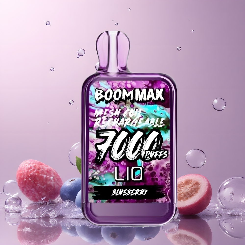 LIO BOOM MAX 7000 Puffs Disposable Vape – 15ml E-liquid 650mAh Type-C – grossister Sverige