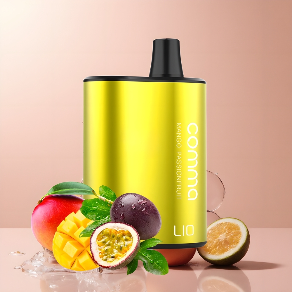 LIO COMMA 5000 Puffs Disposable Vape 900mAh 15ml grossister Sverige