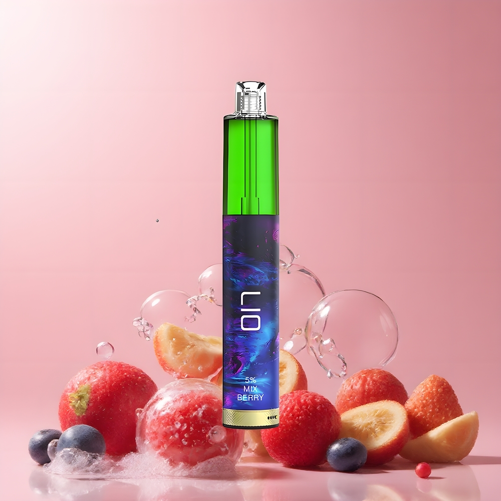 LIO Max Mesh 3000 Puffs Disposable Vape - 1000mAh Batteri 10 mL E-vätska Mesh 060 Ohm - Grossister Sverige