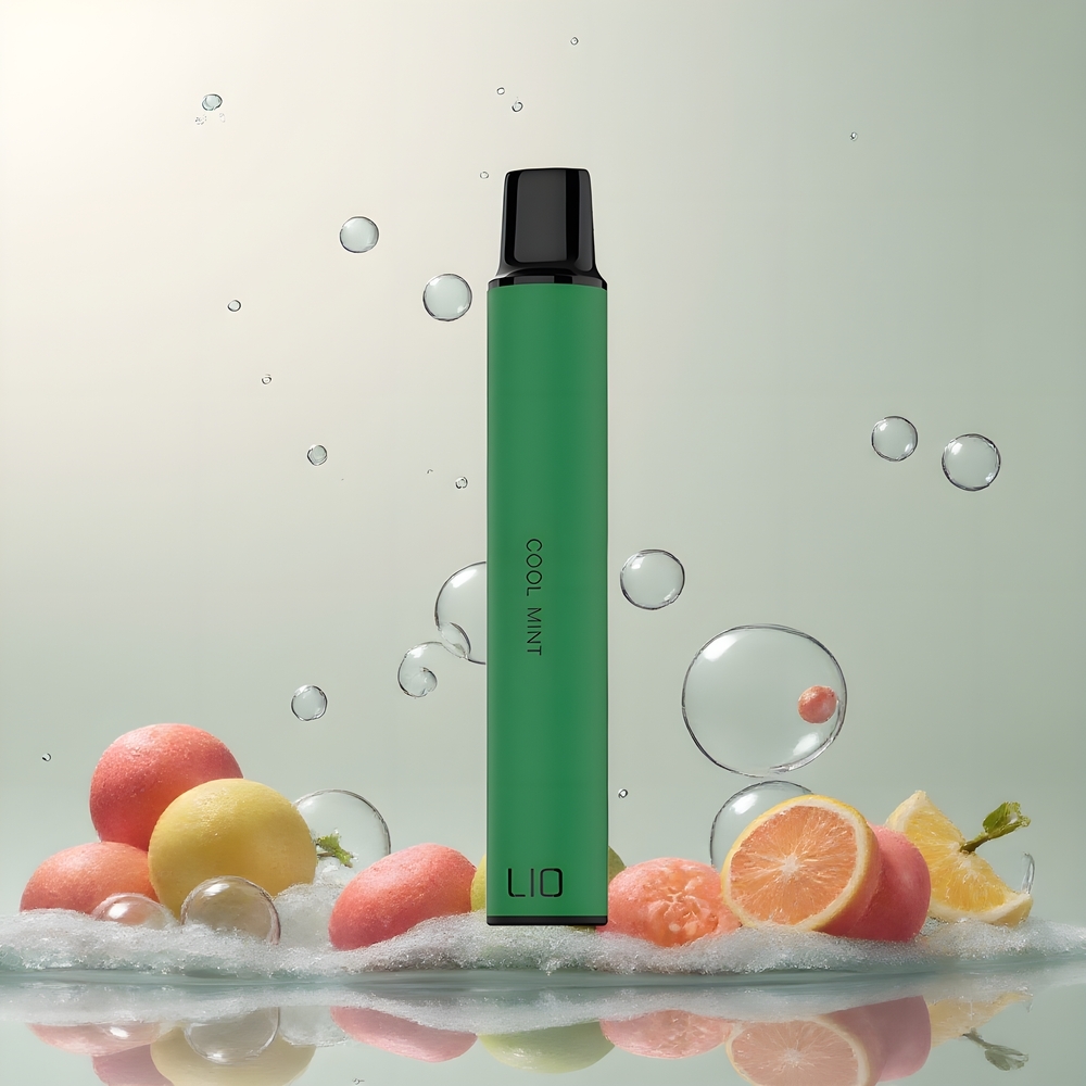 LIO Mini 600 Puffs Disposable Vape 400mAh 2ml 20mg Nikotin grossister Sverige Cool Mint
