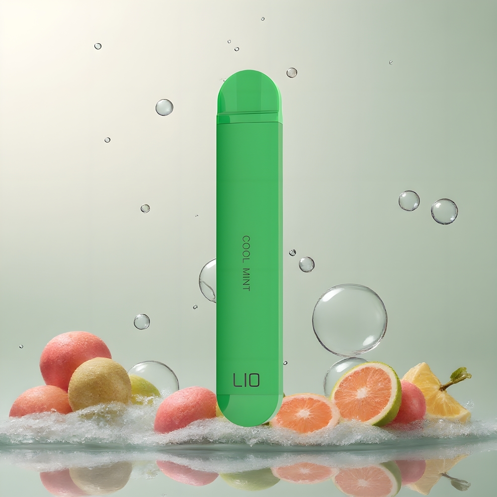 LIO NANO X 600 Puffs Disposable Vape 500mAh 2ML 20mg Nikotin Grossister Sverige Cool Mint