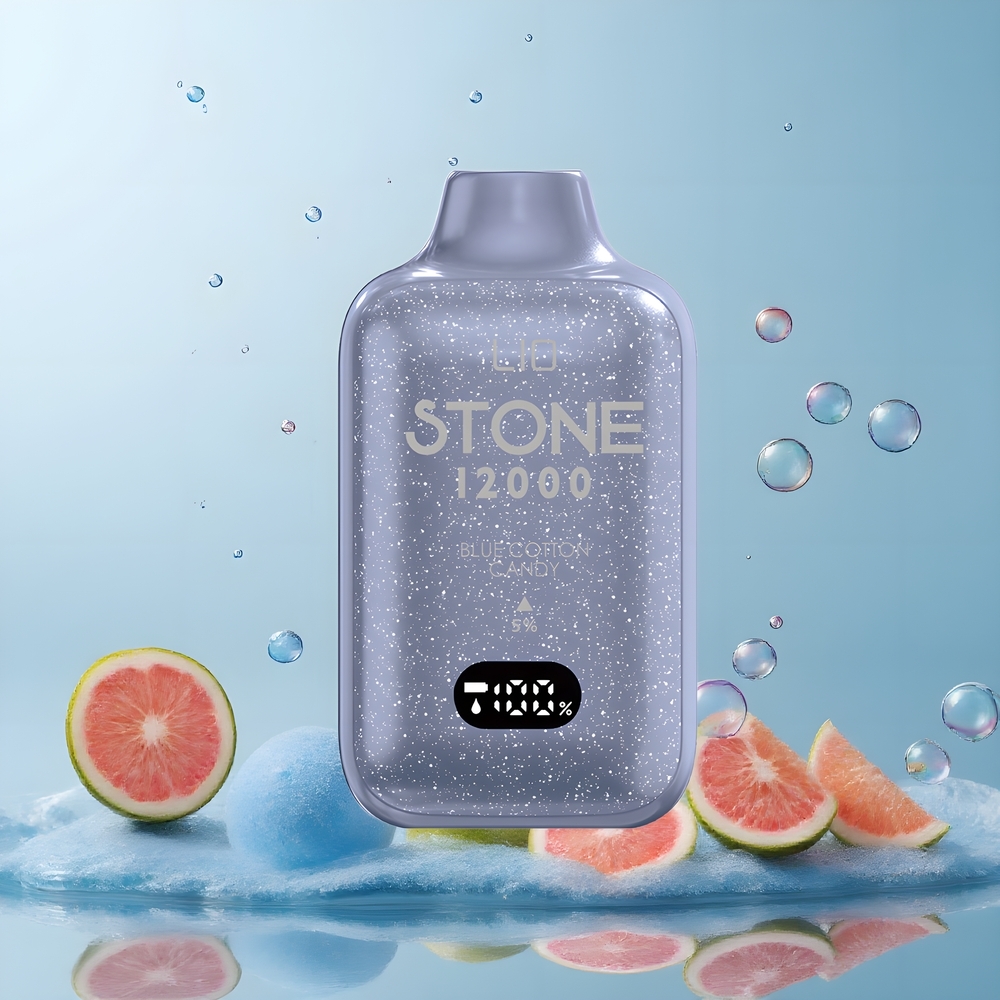LIO Stone 12000 Puffs 18ML 550mAh Type-C Grossister Sverige Disposable Vape