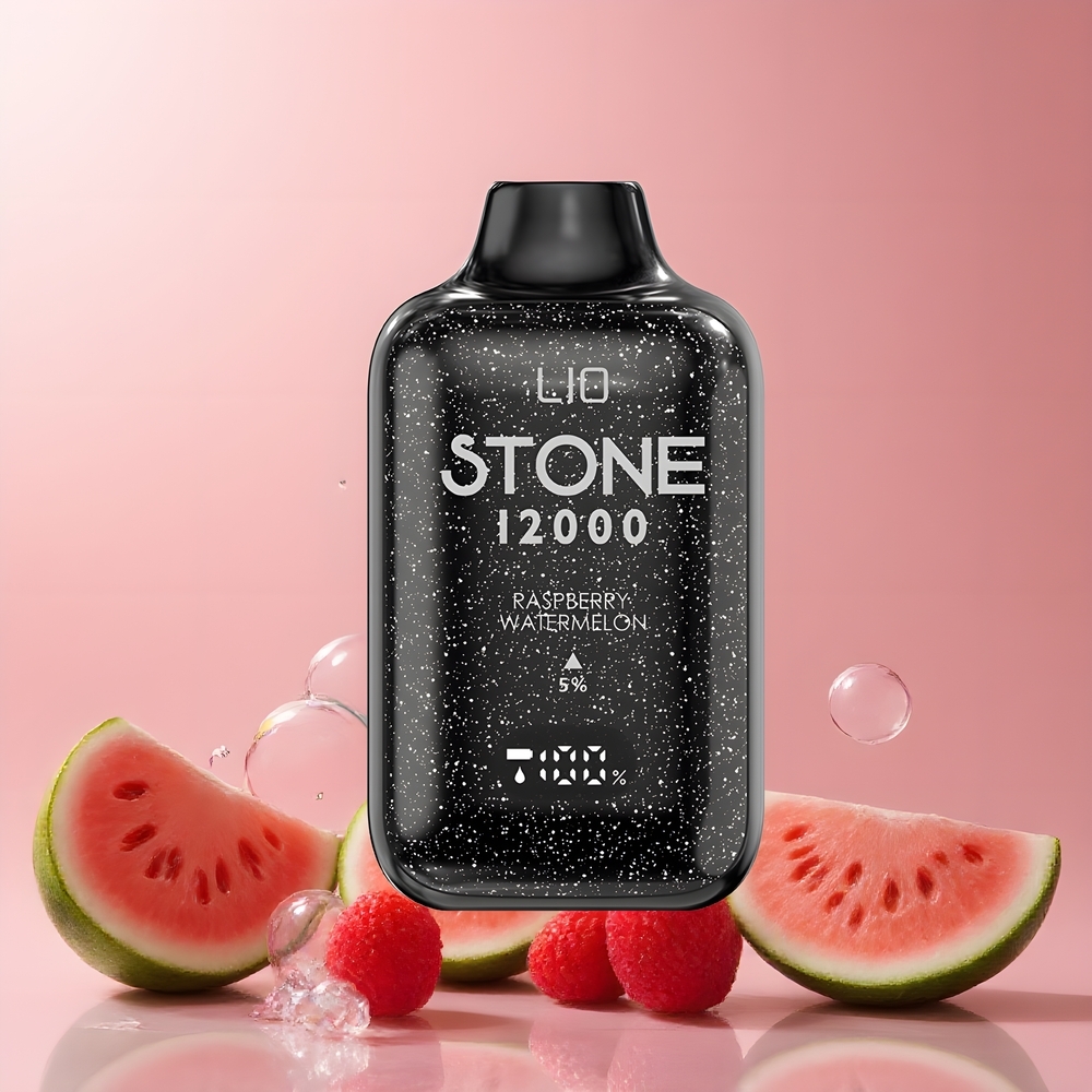LIO Stone 12000 Puffs Disposable Vape Grossister Sverige – 18ML E-liquid 550mAh Type-C Laddning