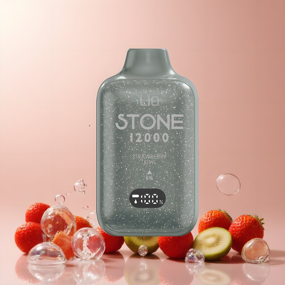 LIO Stone 12000 Puffs Disposable Vape Grossister Sverige – 550mAh 18ML 10 Ohm Mesh Coil