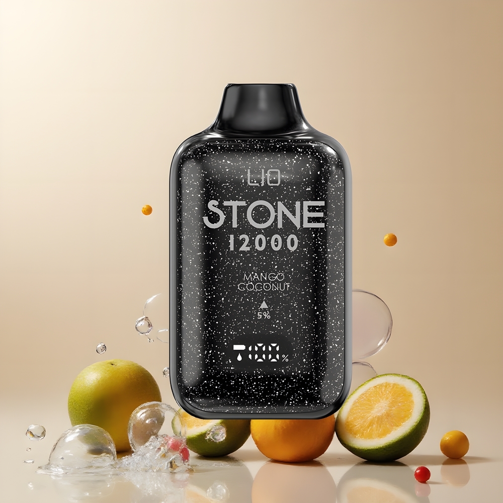 LIO Stone 12000 Puffs Disposable Vape – 18ML E-liquid 550mAh Battery Type-C Laddning grossister Sverige