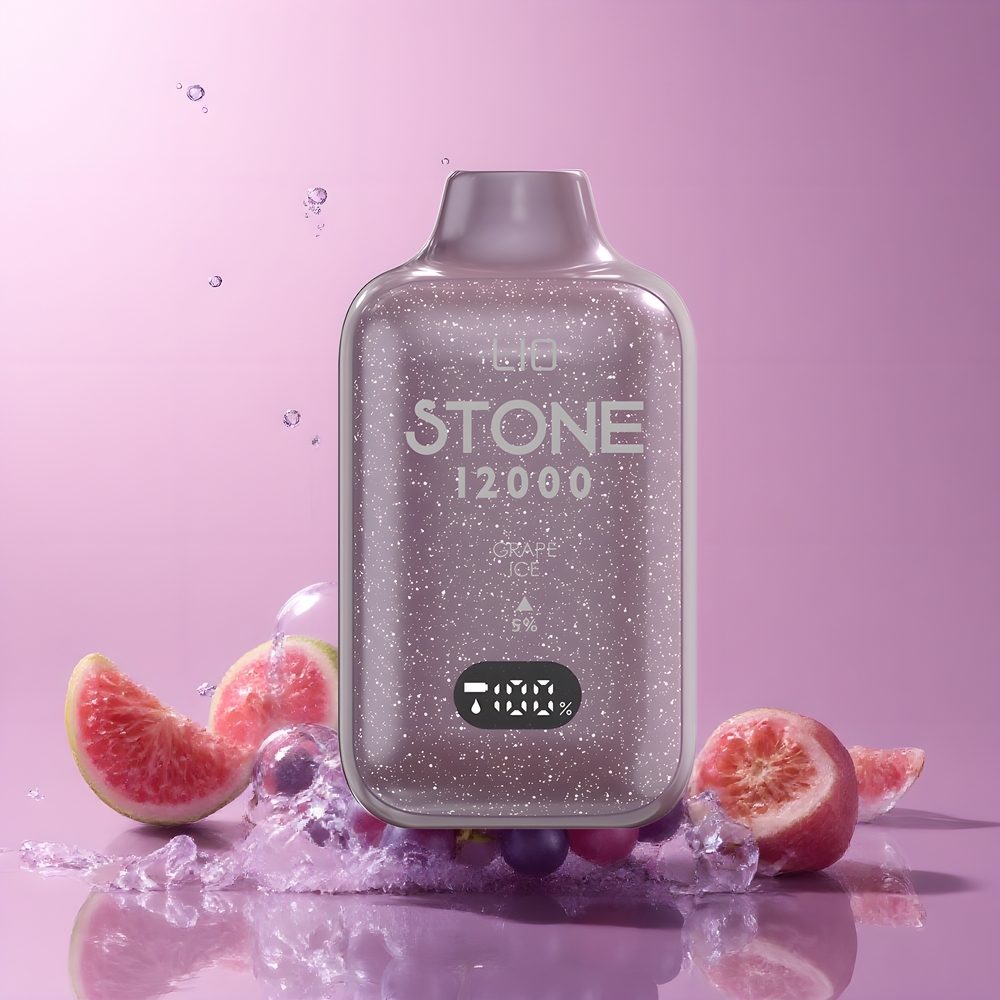 LIO Stone 12000 Puffs Disposable Vape – 18ML E-liquid 550mAh Battery Type-C Laddning – grossister Sverige