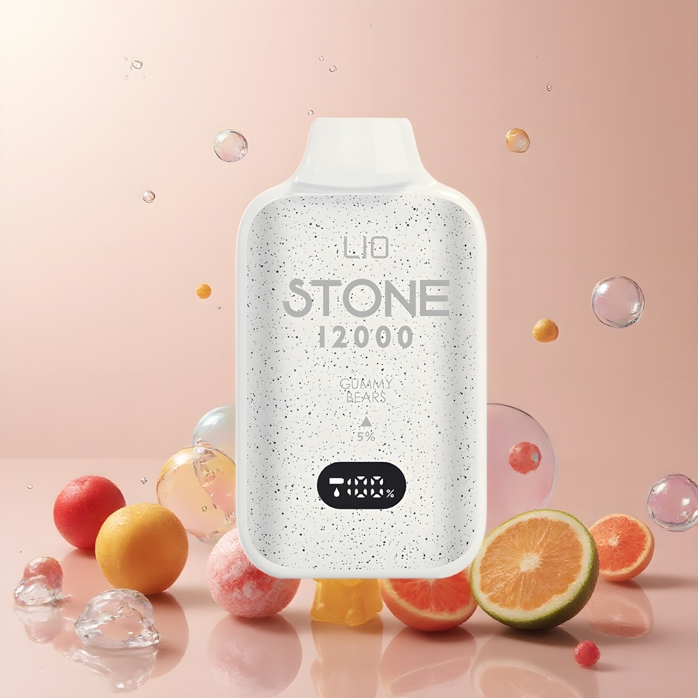 LIO Stone 12000 Puffs Grossister Sverige – 18ML E-liquid 550mAh Type-C Laddning 10 Ohm Mesh Coil