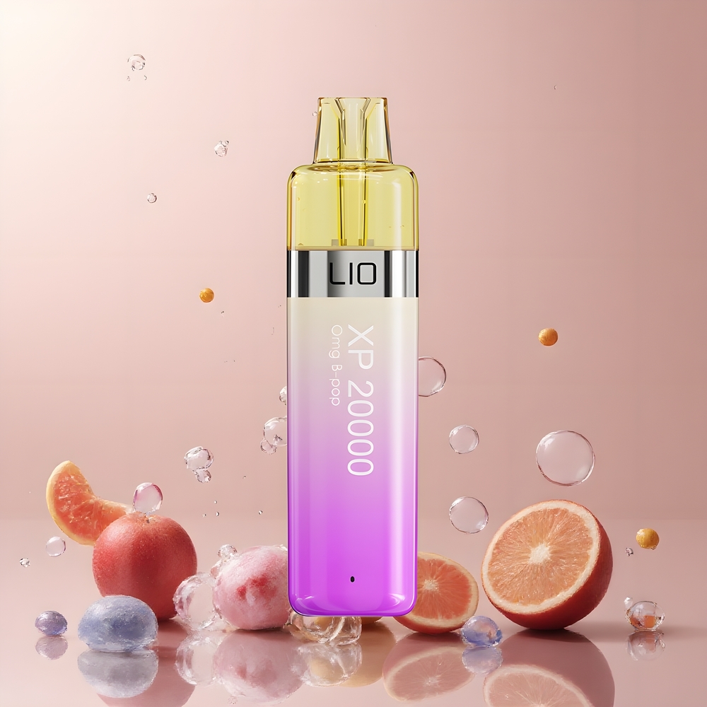 LIO XP 20000 Puffs Disposable Vape 12ML 50mg 900 mAh TYPE-C grossister Sverige Omg B Pop