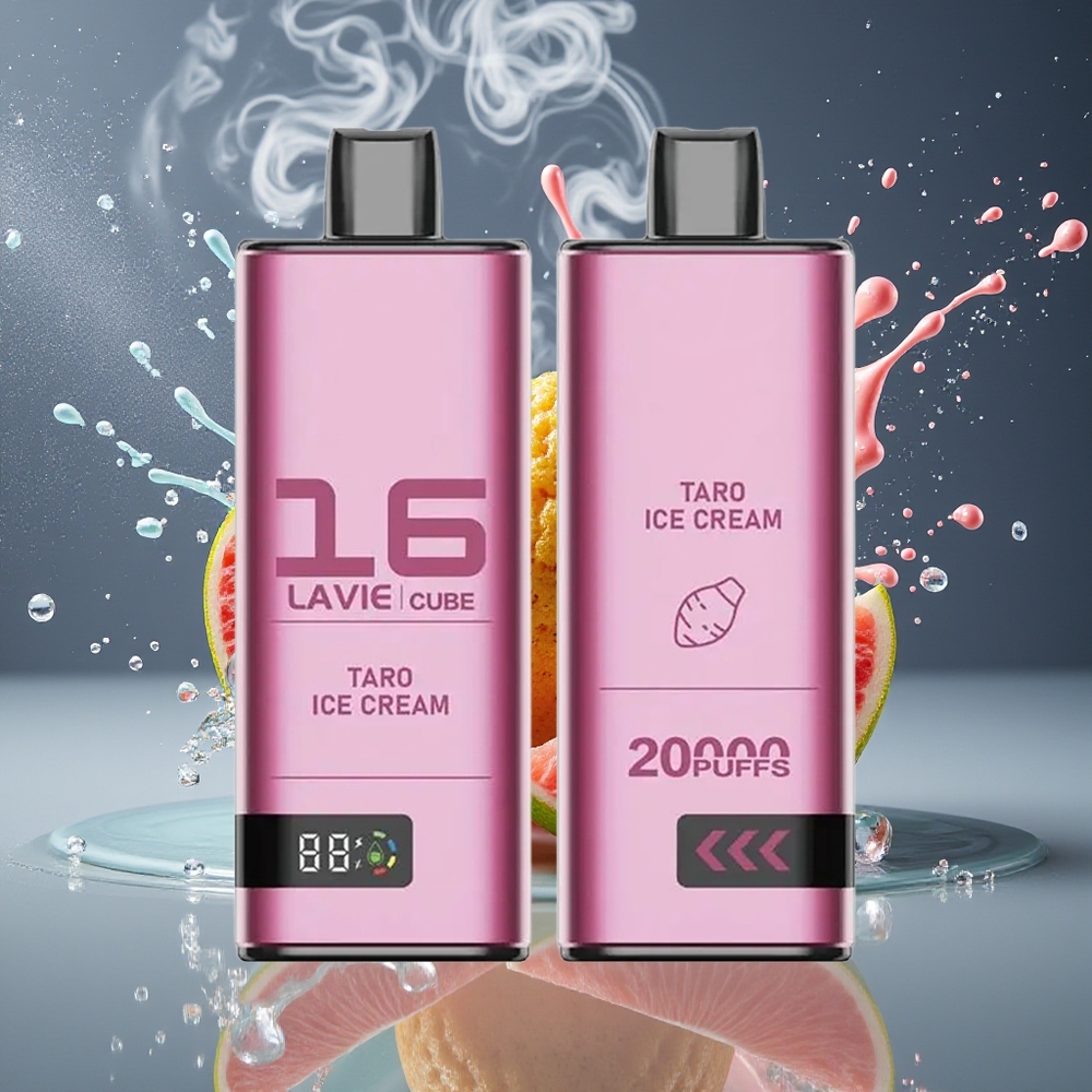 Lavie Cube 20000 Puffs 28ML Disposable Vape 2/5 Salt Nicotine Type C grossister Sverige