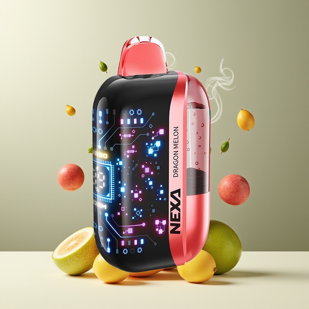 NEXA Ultra 50K Engangs Vape - 50000 Puffs 20ml 5 Nikotin 3d Curved Skärm Type-c Laddning - grossister Sverige