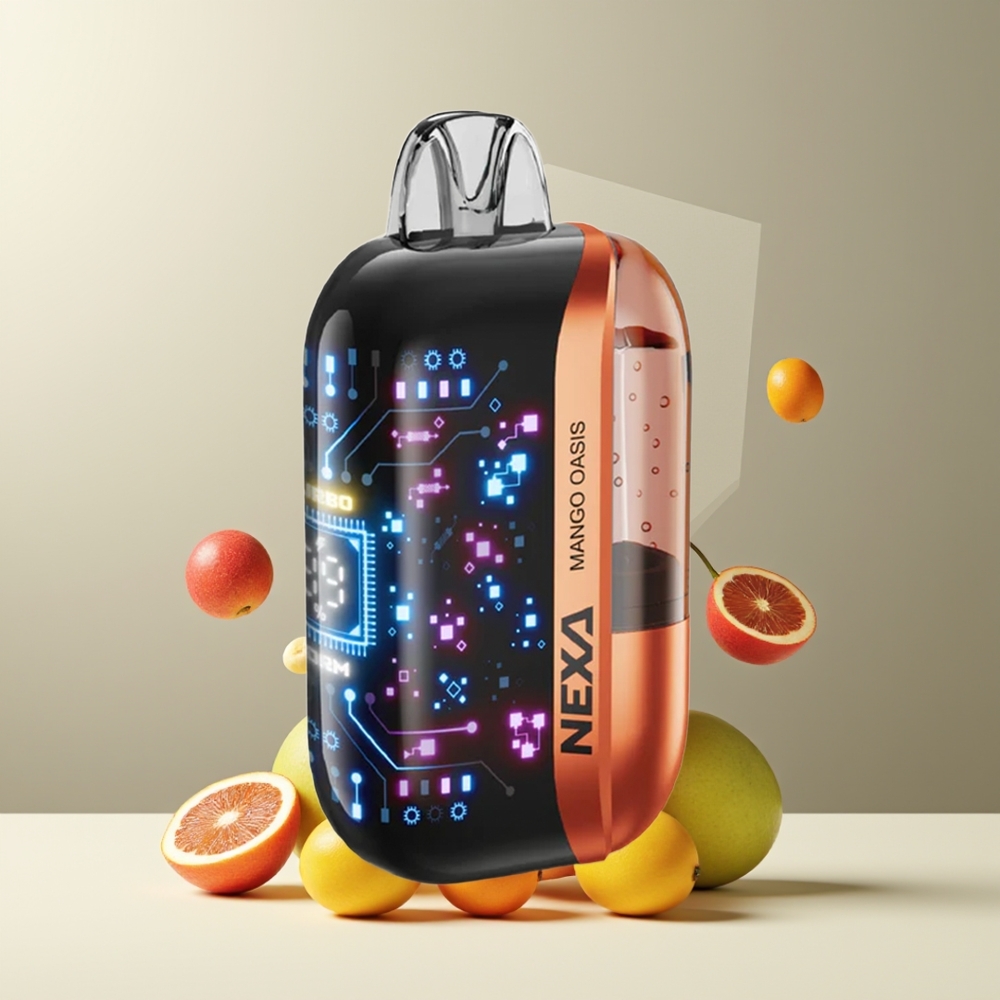 NEXA Ultra 50K Engangs Vape 20ml 800mAh 50000 Puffs 5 Nikotin 09ohm Dual Mesh Coils grossister Sverige